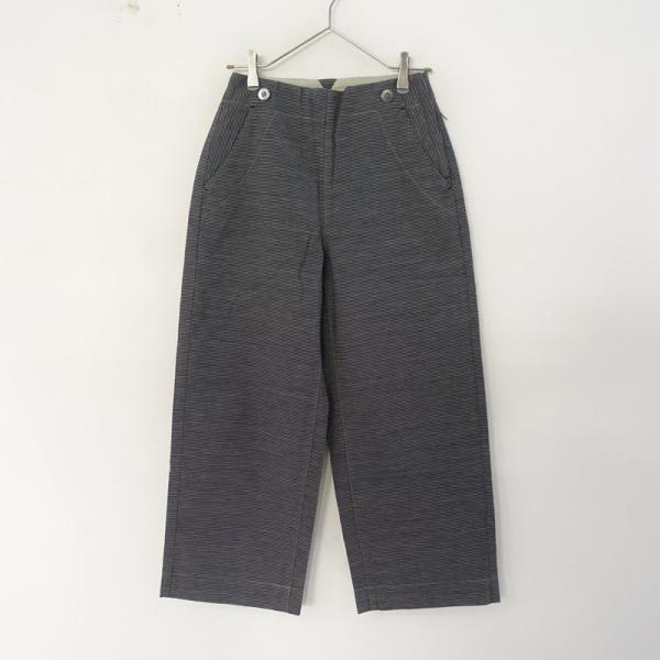 美品】パラスパレスイト Pal'las Palace ito *細ボーダーデニムパンツ