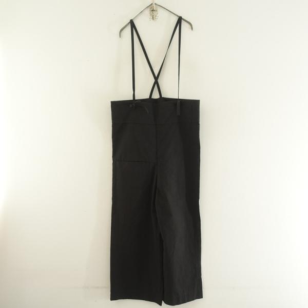 チクチク CHICU+CHICU 5/31 *サロペット*ブラック黒ワイドパンツ山中