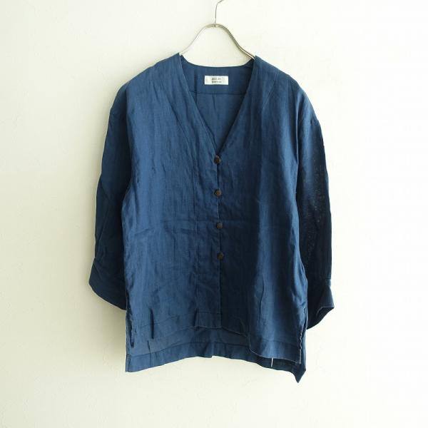 定価1.9万】アトリエナルセ atelier naruse *リネンシャツ