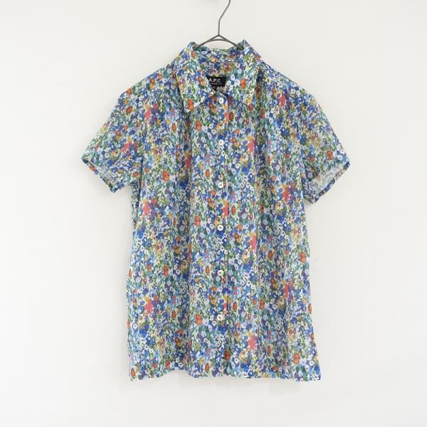 美品⭐アーペーセーAPC Cheryl Trousersレーヨン花柄パンツ34 美品⭐アーペーセーAPC Cheryl Trousersレーヨン花柄パンツ34