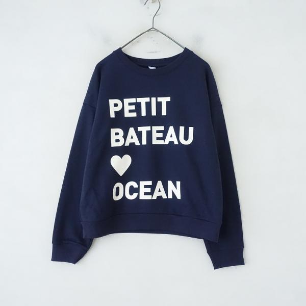 ありんこ　紺色 新品　プチバトー　PETIT BOAT トレーナー 涼しくなった秋のマストアイテム！遊び心あふれるプチバトー
