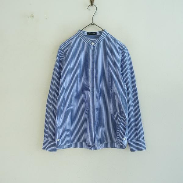 MACPHEE（マカフィー） *コットンストライプ柄シャツ*38綿薄手ブラウス