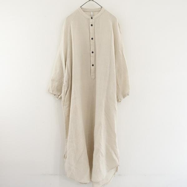 FIRMUM フィルマム *ヘンリーネックラグランスリーブロングプル