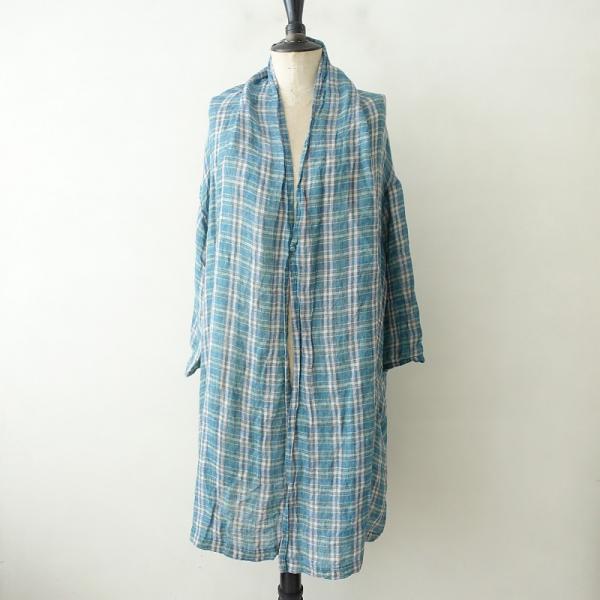ネストローブ nest robe 2019SS リネン　ロング 羽織り　コート ネストローブ nest robe 2019SS リネン ロング 羽織り コート
