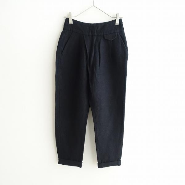 ZUCCa ズッカ ZUCCA *サイドジップテーパードパンツ*Sダーク ZUCCa ズッカ ZUCCA *サイドジップテーパードパンツ*Sダーク