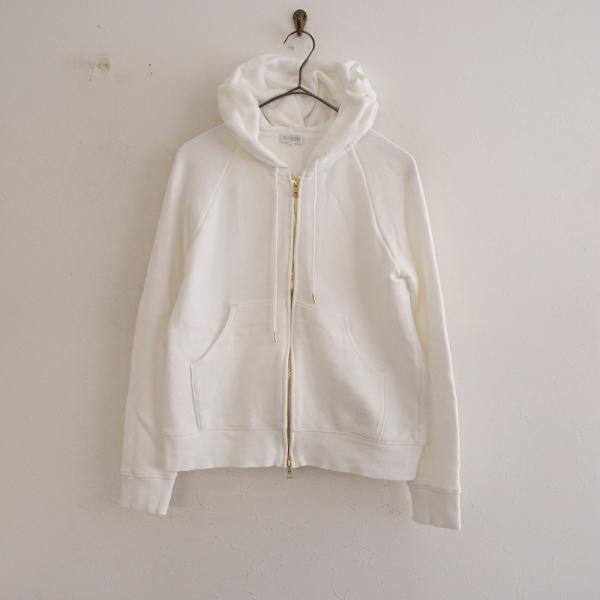 マッキントッシュ　マッキントッシュフィロソフィー  パーカー　ホワイト　38 MACKINTOSH PHILOSOPHY //マッキントッシュフィロソフィー *裏毛