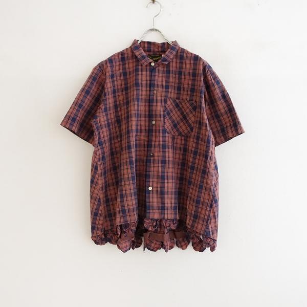 ゴートゥーハリウッドGO TO HOLLYWOOD *フリル付きコットンチェック  