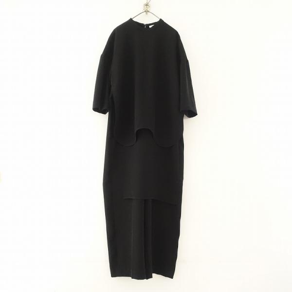 ⭐︎美品ENFOLDエンフォルド ストライプレイヤードオールインワン ENFOLD（エンフォルド） 【2023/SS/定価5.3万】エンフォルド