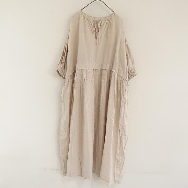 美品 nest Robe アップリサイクルリノサイドスリットワンピース 2way 美品 nest Robe アップリサイクルリノサイドスリットワンピース