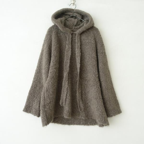 その他ブランド / CORDERA/ニット・セーター(厚手)/--/アルパカ/KHK/無地// 定価4.9万】コルデラ CORDERA *アルパカ混ループニットフーディ*プル