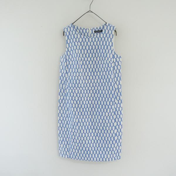 marimekko フレアスリーブ花柄トップス 36 Sサイズ マリメッコ マリメッコ marimekko *Pikku Suomu コットンハーハーフスリーブ