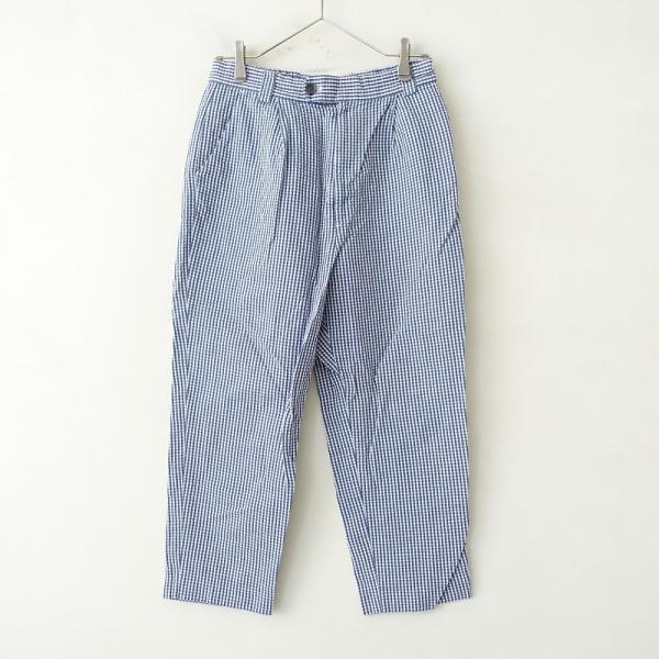 定価1.9万】アトリエナルセ atelier naruse *コットンリネンギンガム