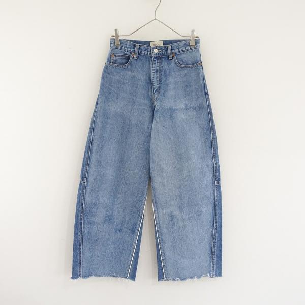 SERGE de bleu サージ *デニムワイドパンツ*24ジーンズジーパン