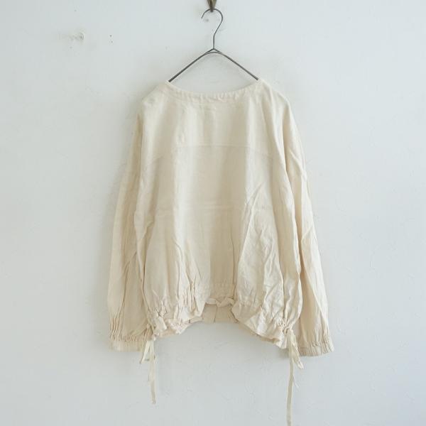 【UpcycleLino】天竺×布帛コンビ2wayトップ　nest Robe UpcycleLino】天竺×布帛コンビ2wayトップ｜nest Robe / CONFECT