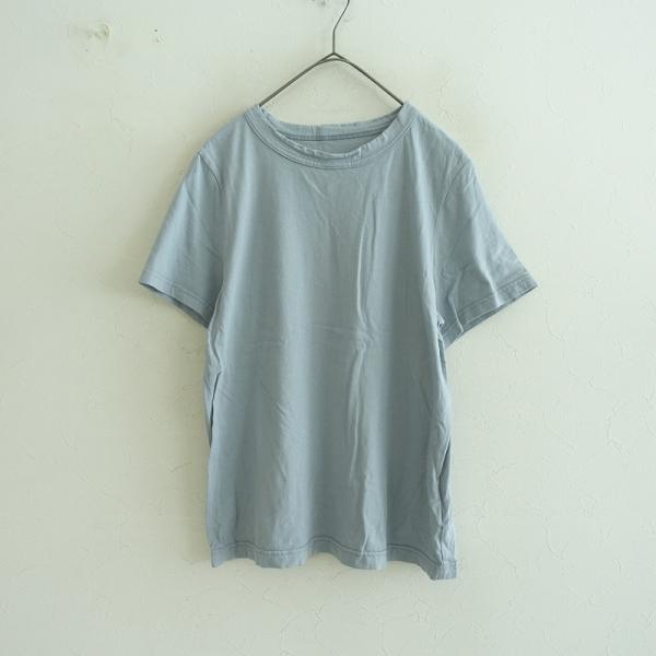 nest Robe - 美品 HIYORI ヒヨリ 天竺 ラウンドヘムクルーネックTシャツ カットソー nest Robe - 美品 HIYORI ヒヨリ 天竺 ラウンドヘムクルーネック