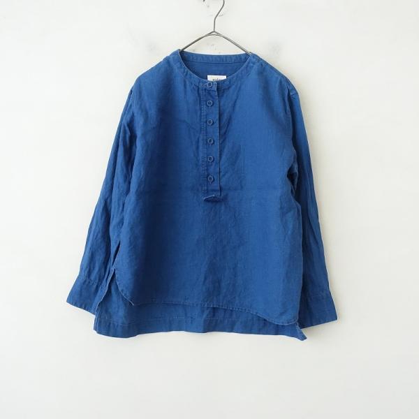 アトリエナルセ インディゴリネンスモックブラウス 楽天市場】アトリエナルセ atelier naruse インディゴリネン