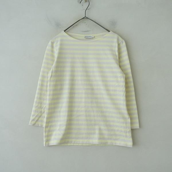 マリメッコ marimekko *コットンボーダーボートネックカットソー*S8分