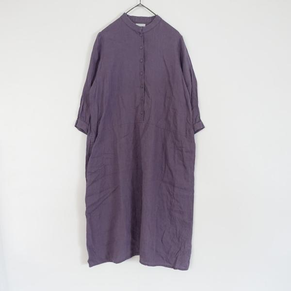 フォグリネンワーク fog linen work *リネンワンピース*ライトパープル