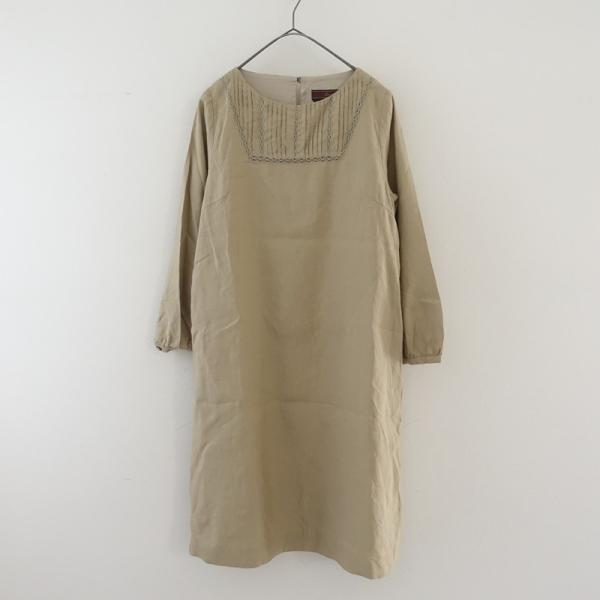 リゼッタ Lisette La petite robe noire *シルクリネンピンタック