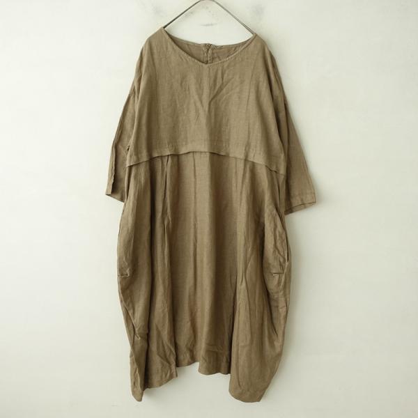 nest Robe（ネストローブ） 【定価1.9万】ネストローブ *リネンVネック