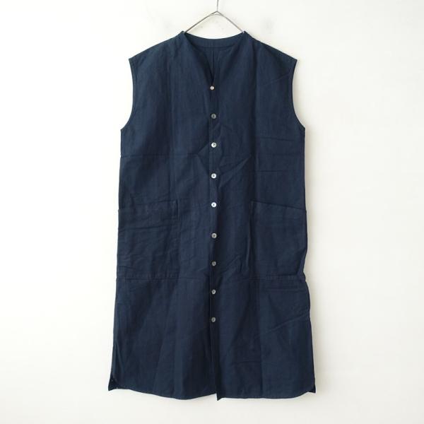 パラスパレス Pal'las Palace *コットンリネンノースリーブワンピース