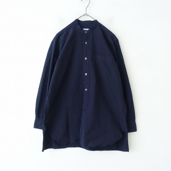 16AW COMOLI コットンネル　オープンカラーシャツ　コモリ　ブルー　3 16AW COMOLI コットンネル オープンカラーシャツ コモリ ブルー