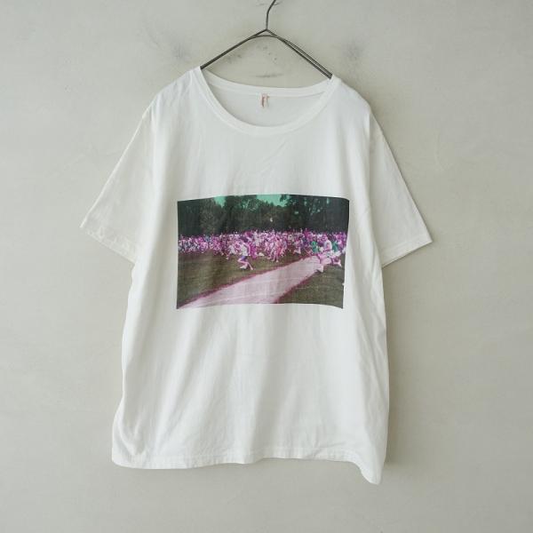 babaco フォトTシャツ 半袖 babaco〜フォトTシャツ〜 / Kawabata / ADAM ET ROPÉ FEMME ｜J