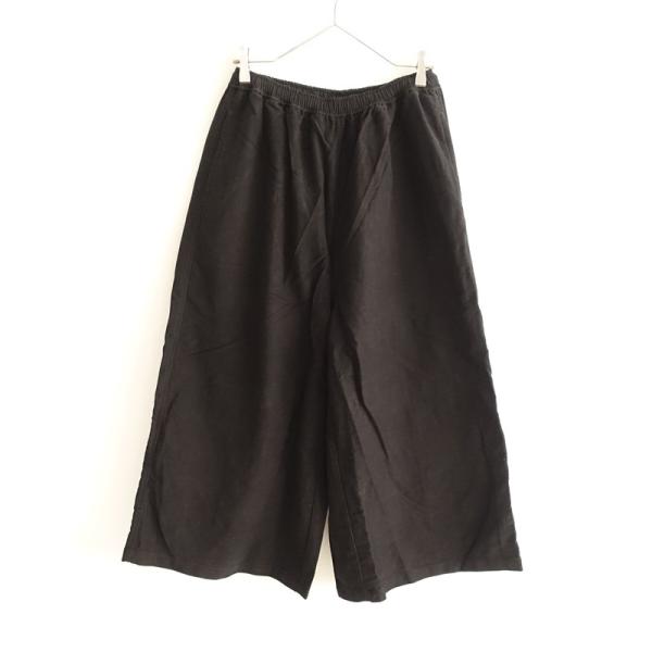 メゾンドソイル　キュロットパンツ maison de soil（メゾンドソイル） | QUITED SILK PANTS | hapuna&Co