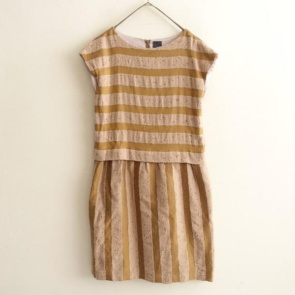 ミナペルホネンslow dance ノースリーブロングワンピース 38百草 ミナペルホネンslow dance ノースリーブロングワンピース 38百草