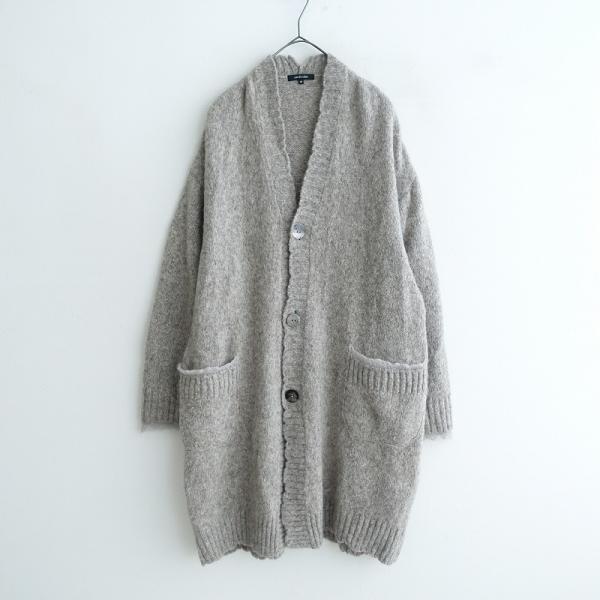 pas de calais 【定価5.3万】パドカレ *ヤクアルパカモヘヤ飾り編み