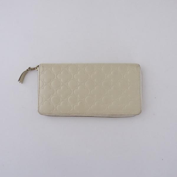 COMME des GARCONS コムデギャルソン *フラワーエンボスレザー長 COMME des GARCONS コムデギャルソン *フラワーエンボスレザー長