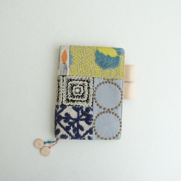 ハンドメイド　A6 ミナペルホネン　手帳カバーケース mina perhonen（ミナペルホネン） × ほぼ日刊イトイHOBONICHI *piece