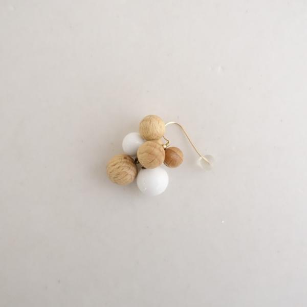 オカベマキコ×カシ オカベマキコ×KASI *葡萄シリーズ ピアス 片耳