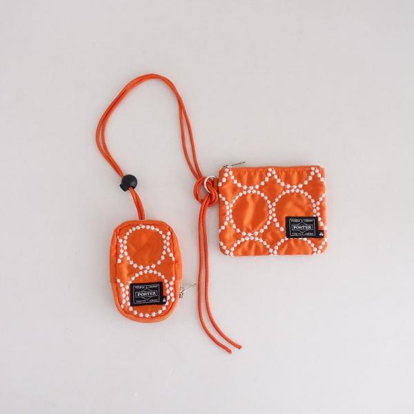 小物 mina perhonen PORTER tambourine KEY CASE mina perhonen x PORTER(ミナ ペルホネン x ポーター