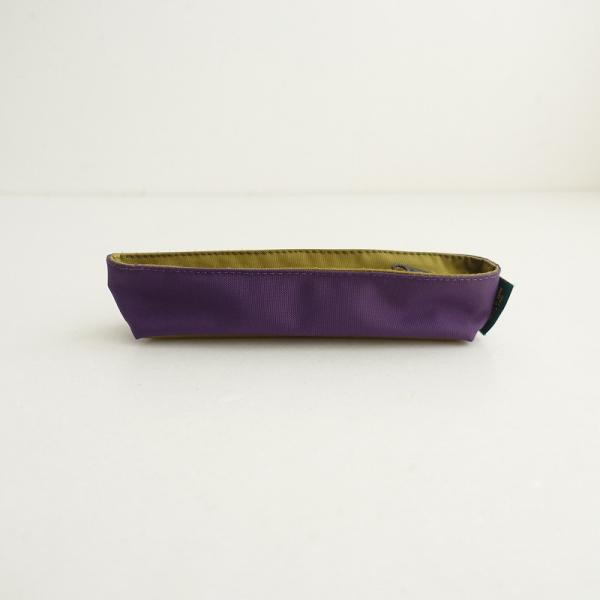Herve Chapelier（エルベシャプリエ） *ペンケース*小物入れ紫パープル