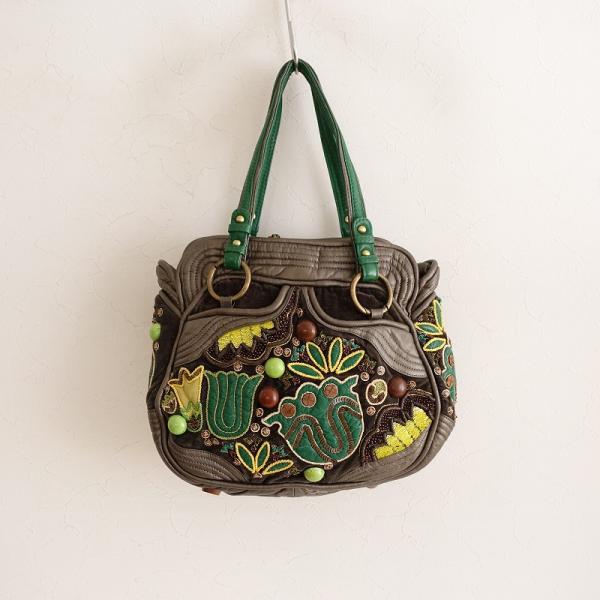Jamin Puech（ジャマン・ピュエッシュ） *ビーズ刺繍トートバッグ