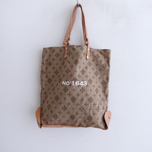 russet（ラシット） *ロゴプリントトートバッグ*手提げショルダー総柄