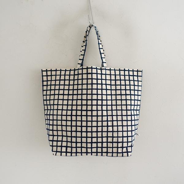 mina perhonen（ミナペルホネン） *lattice トートバッグ 大*手提げ