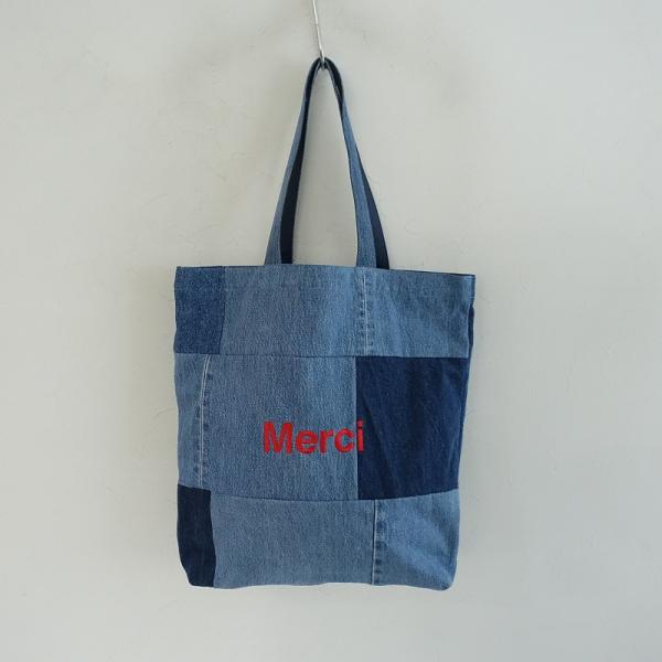 MERCI 【未使用/定価1.1万】メルシー merci *デニムトートバッグ