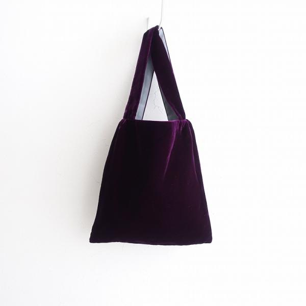 LUDLOW 【2024AW/美品/定価4.6万】ラドロー *ベルベットバッグ LUDLOW 【2024AW/美品/定価4.6万】ラドロー *ベルベットバッグ