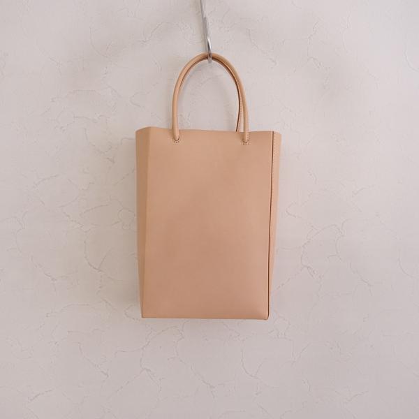 土屋鞄 【未使用/定価4.1万】土屋鞄製造所 *プレーンヌメポーチトート