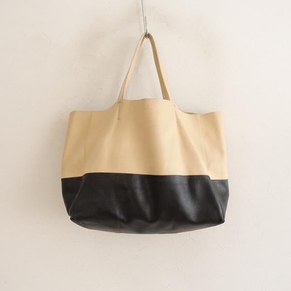 セリーヌ CELINE *ホリゾンタルカバ レザートートバッグ*かばん