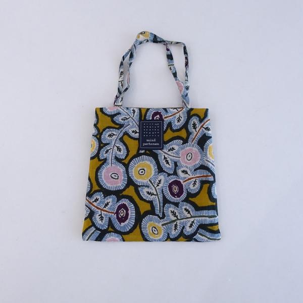 ミナペルホネン　ハンドメイド　ミニトートバッグ☆ mina perhonen ミナペルホネン *Hanna ミニバッグ*かばん手提げ