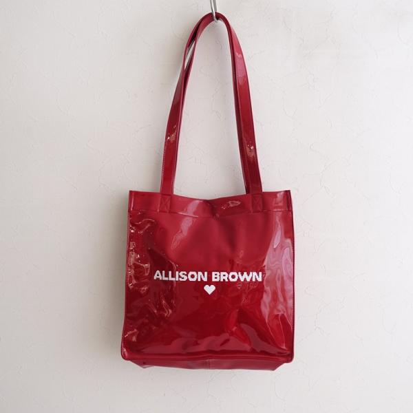 アリソンブラウン ALLISON BROWN *Beloved Patent Leather Tote Bag