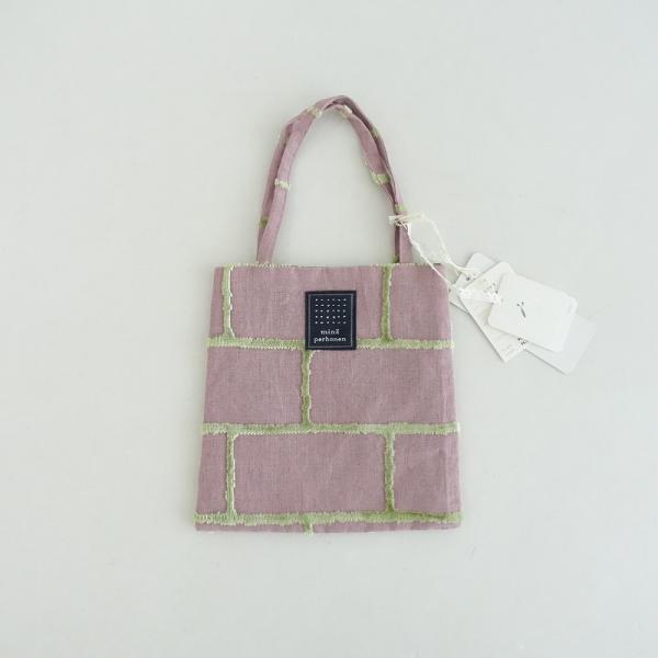 mina perhonen（ミナペルホネン） *brick mini bag ミニバッグ*ピンク