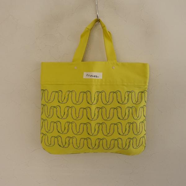 ミナペルホネン　黄色　パニーニバッグ　centofiori チェントフィオリ ミナペルホネン 黄色 パニーニバッグ centofiori チェントフィオリ