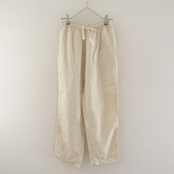 nest Robe（ネストローブ） *リネンイージーパンツ*麻薄手リボン