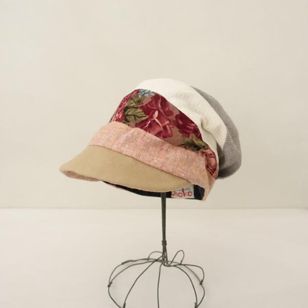 Shoko clothing etc. *パッチワークキャスケット*ぼうし1125(ha7-2511