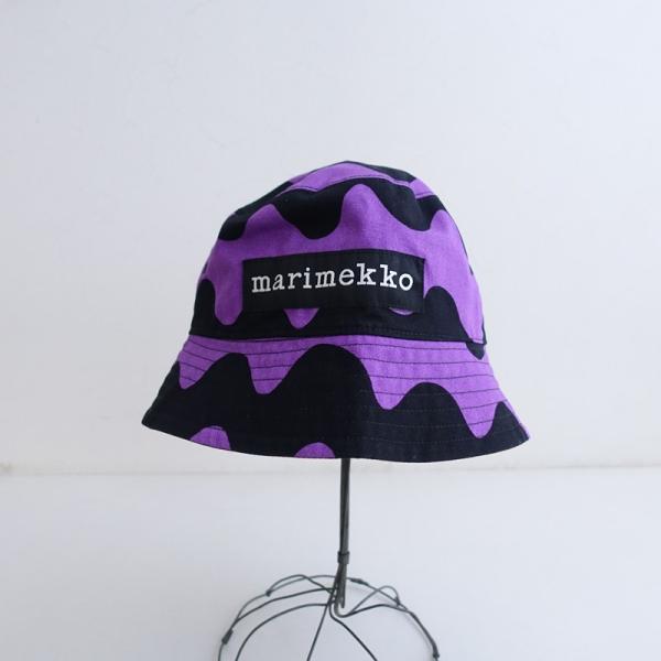 未使用】マリメッコ marimekko *HILLERI バケットハット リバーシブル