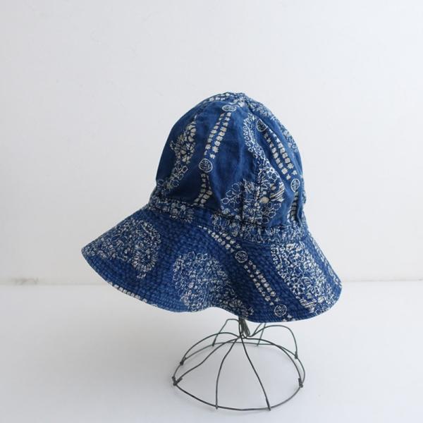 KAPITAL（キャピタル） *総柄ハット*ぼうしインディゴ1225(ha7-2512